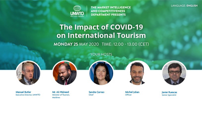 The impact of COVID-19 on international tourism