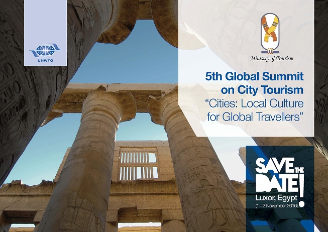 Save the Date Luxor 5th Global Summit on City Tourism